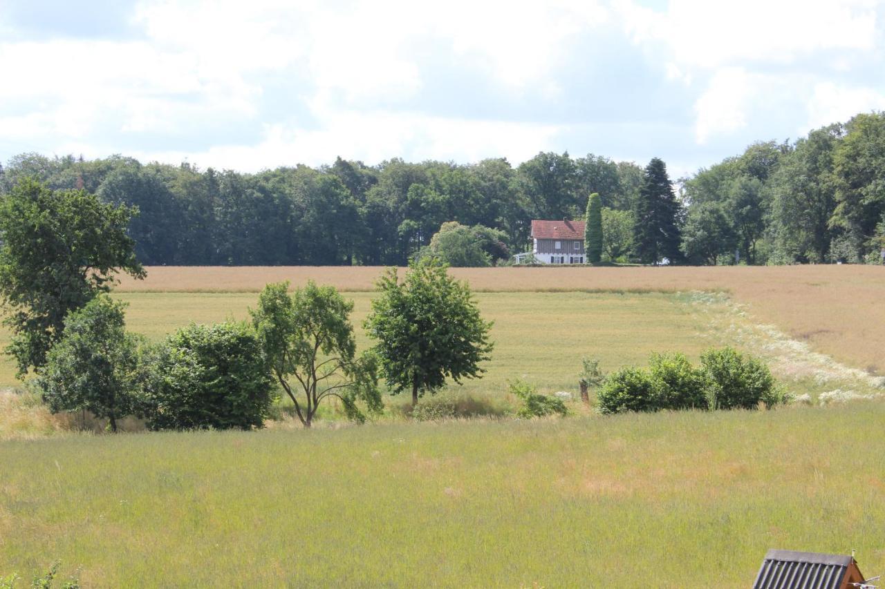 Ferienwohnung Landsburgblick Neuental Buitenkant foto