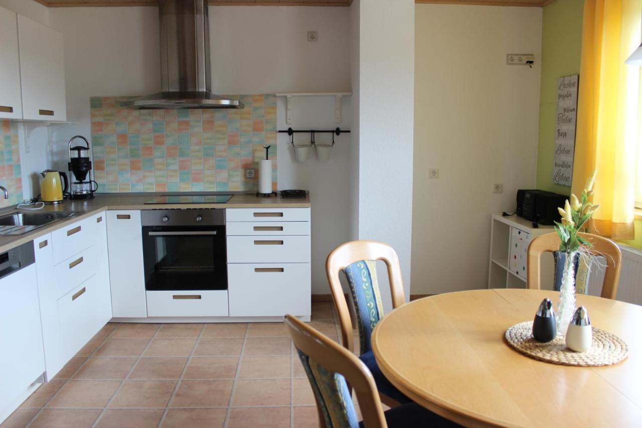 Ferienwohnung Landsburgblick Neuental Buitenkant foto