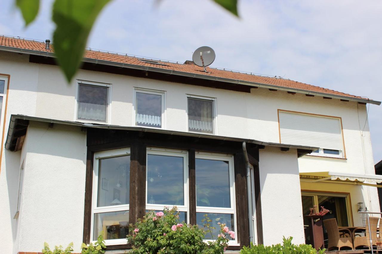 Ferienwohnung Landsburgblick Neuental Buitenkant foto