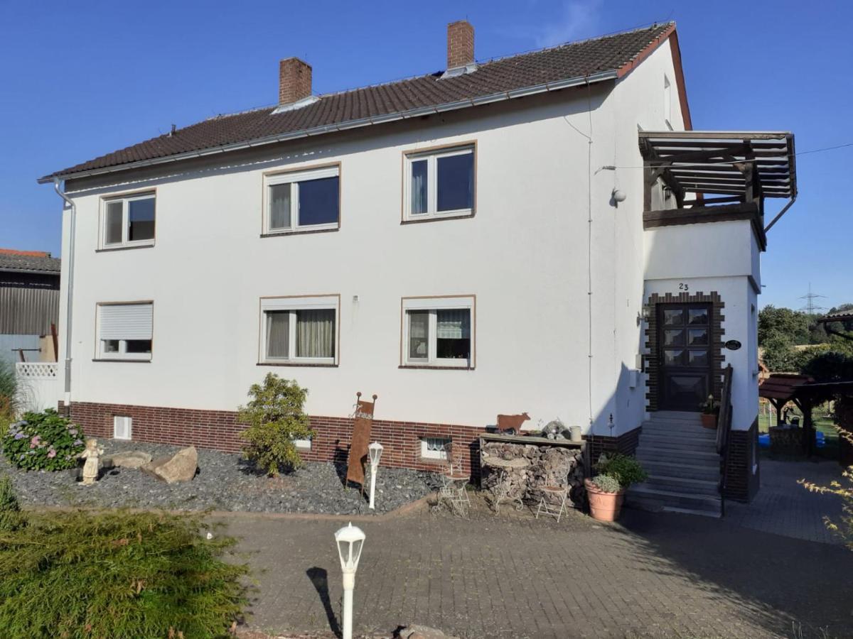 Ferienwohnung Landsburgblick Neuental Buitenkant foto
