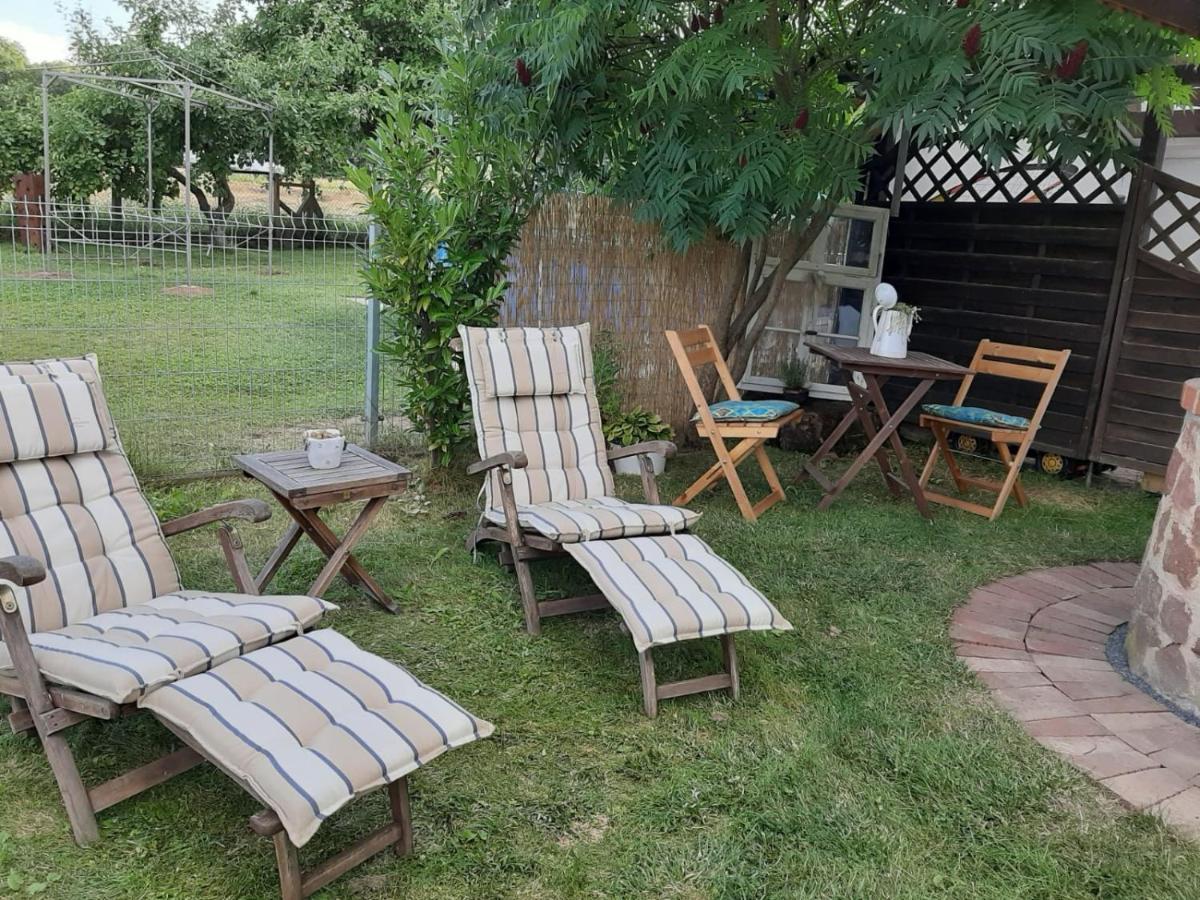 Ferienwohnung Landsburgblick Neuental Buitenkant foto